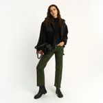 Pantalon Ellus Mujer Recta Carpintero Verde-1772551158443