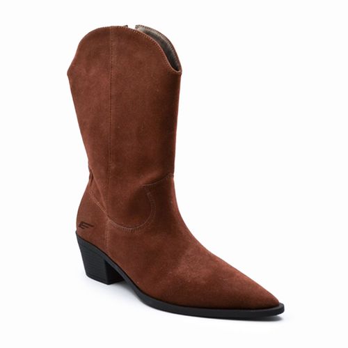 Ellus Milano Block Heel Boot Expresso 36