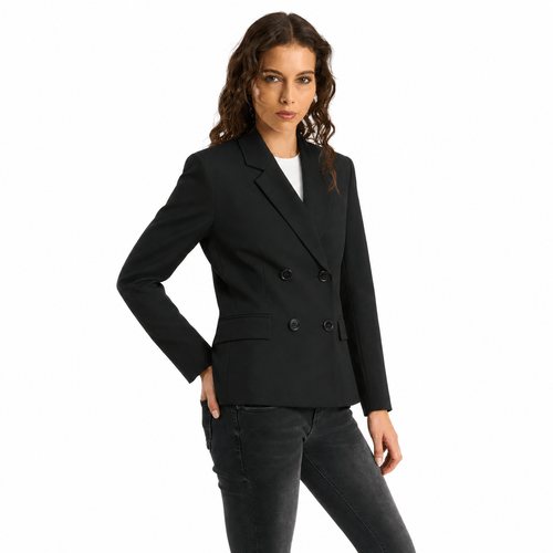 Blazer Oversize Double Breasted Black