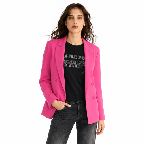 Blazer Oversize Double Breasted Pink