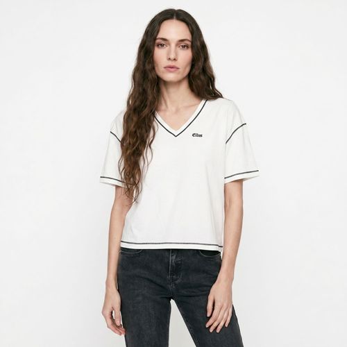 Polera Mujer Viscosa V neck Ellus