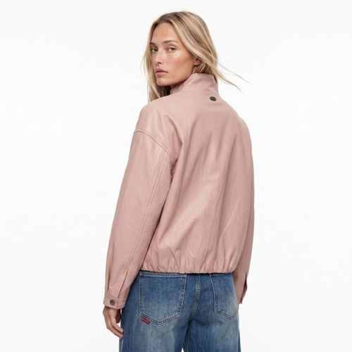 Chaqueta Mujer PU Soft Embolsada