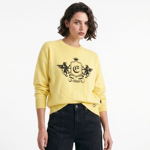Tejido Mujer Cuello Redondo Escudo Royal