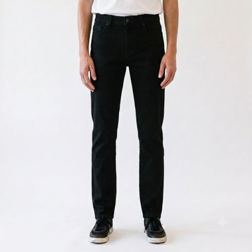 Pantalón Hombre Slim Tiro Medio con Lycra