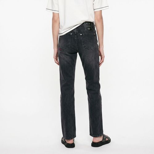 Jeans Mujer BP Jess Tiro Medio Light Grey