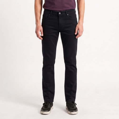 Jeans Hombre Straight Básico Tiro Alto