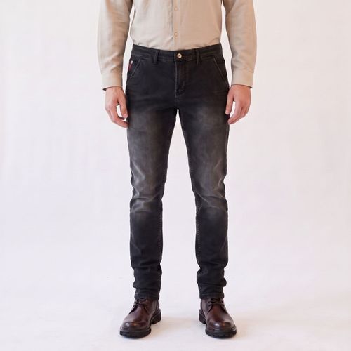 Jeans Hombre Black Trapecio
