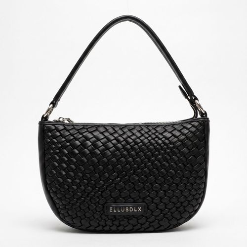 Cartera Mujer Textura Negro