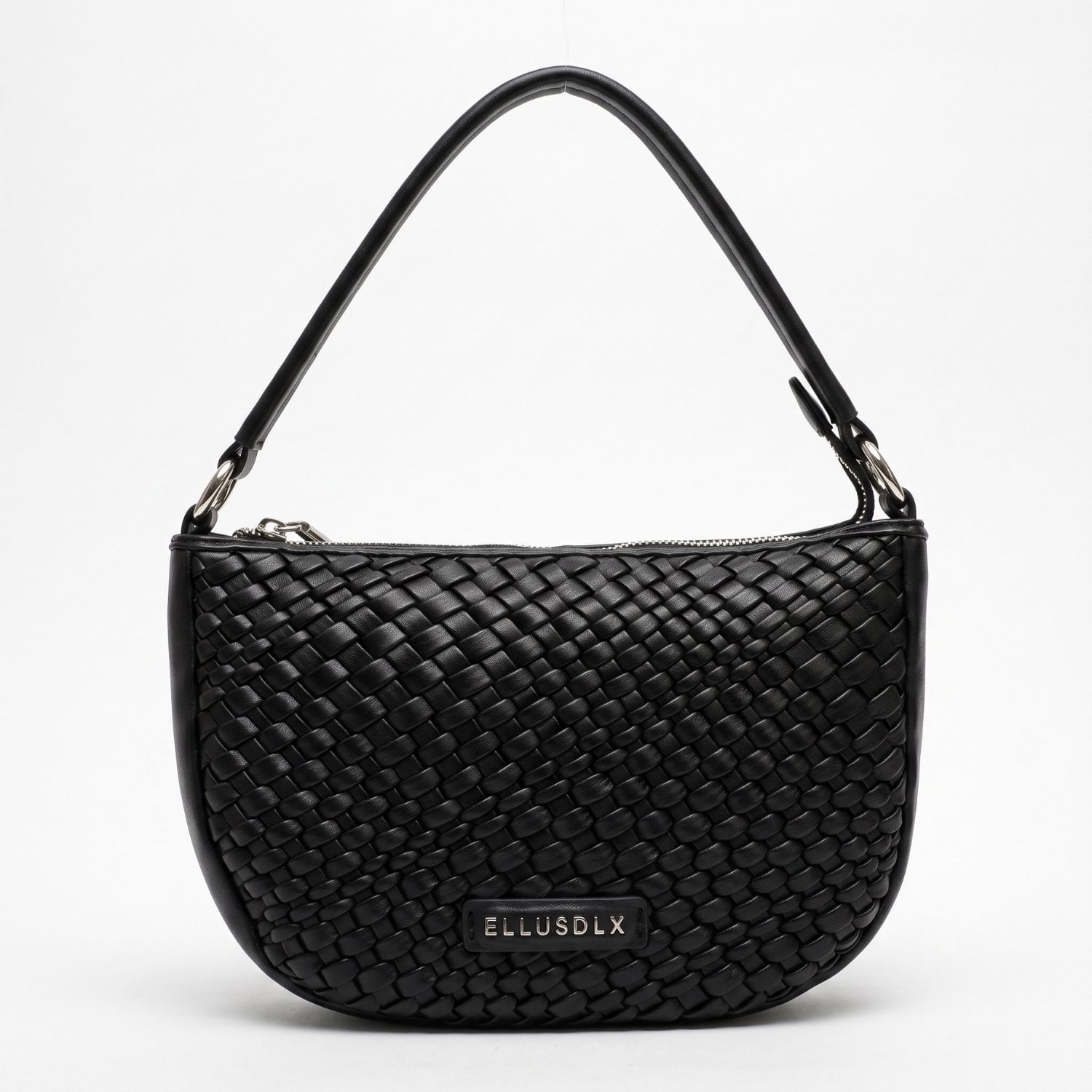 Cartera Mujer Textura Negro