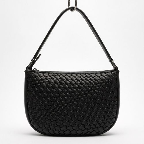 Cartera Mujer Textura Negro
