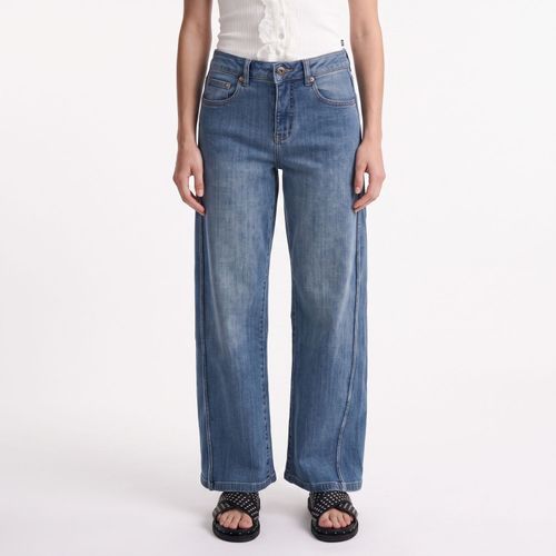 Jeans Mujer Balloon light Blue Alforza