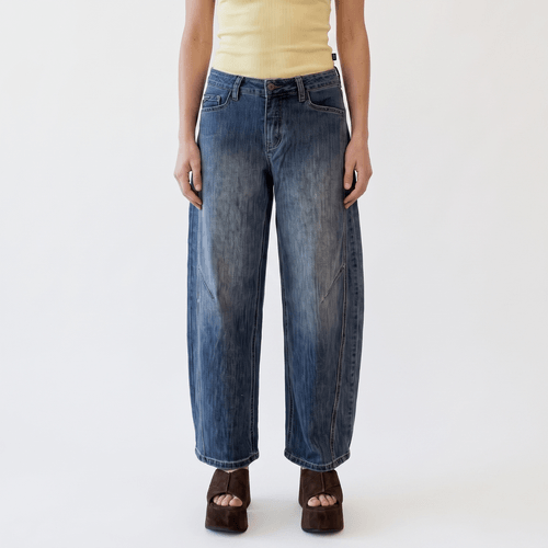 Jeans Mujer Balloon Rusty Blue