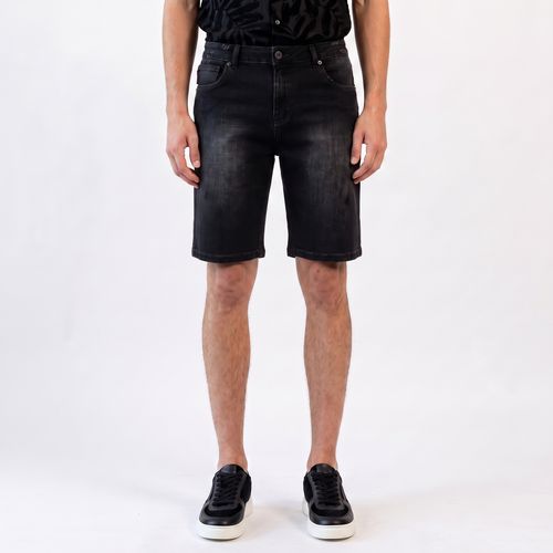 Short Denim Hombre Rock71 Emboss