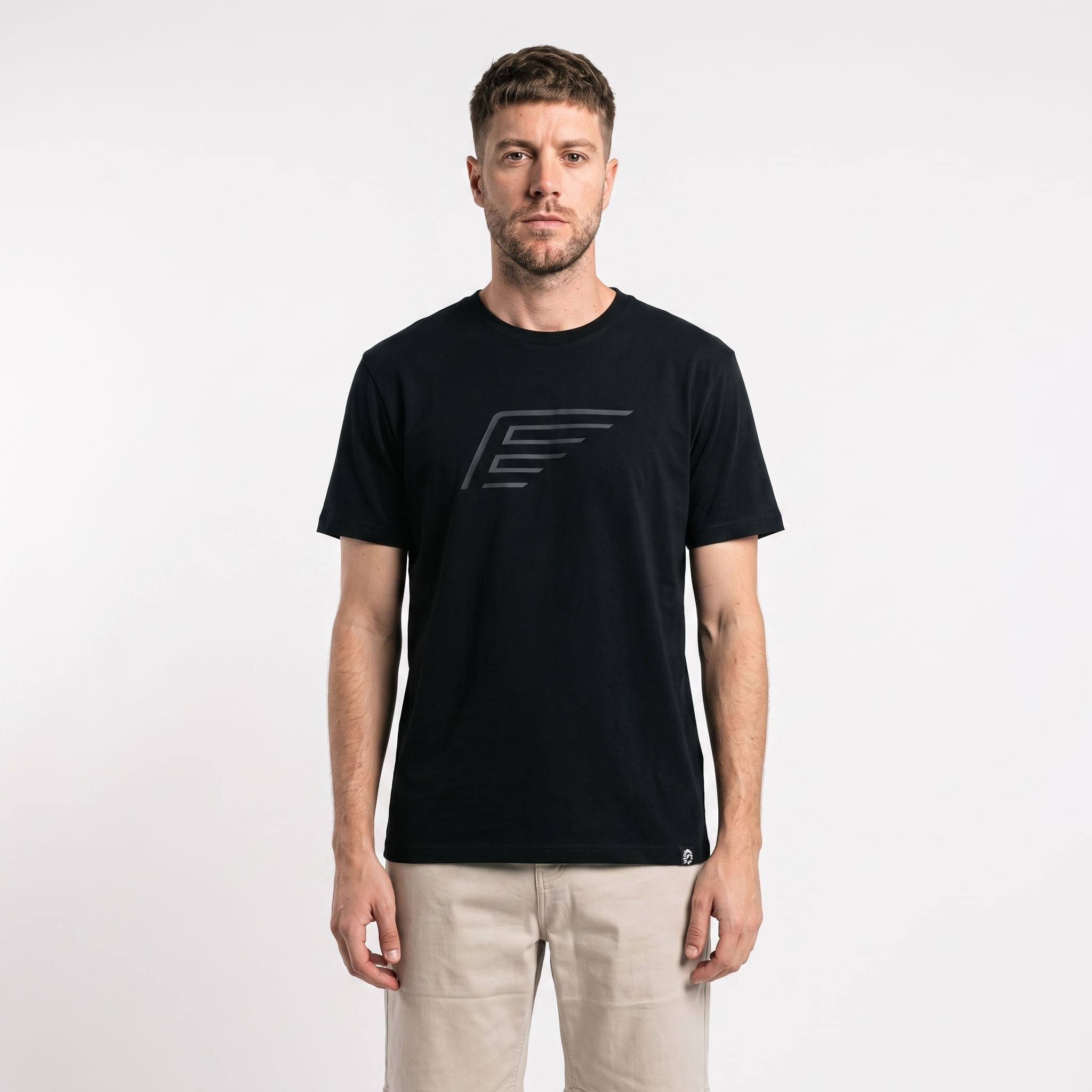 Polera Hombre MC Regular Fit E Relieve